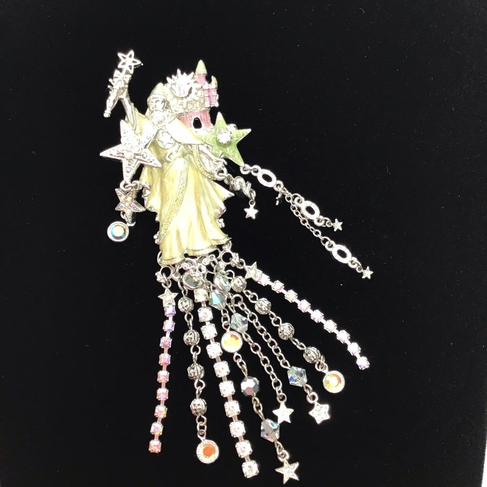 Kirks Folly Brooch Wizard Merlin Millennium 2000 - Picture 8 of 8